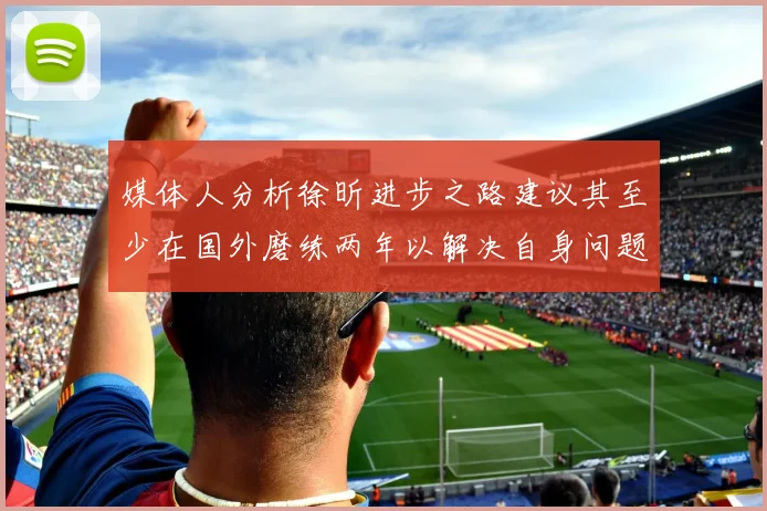 媒体人分析徐昕进步之路建议其至少在国外磨练两年以解决自身问题